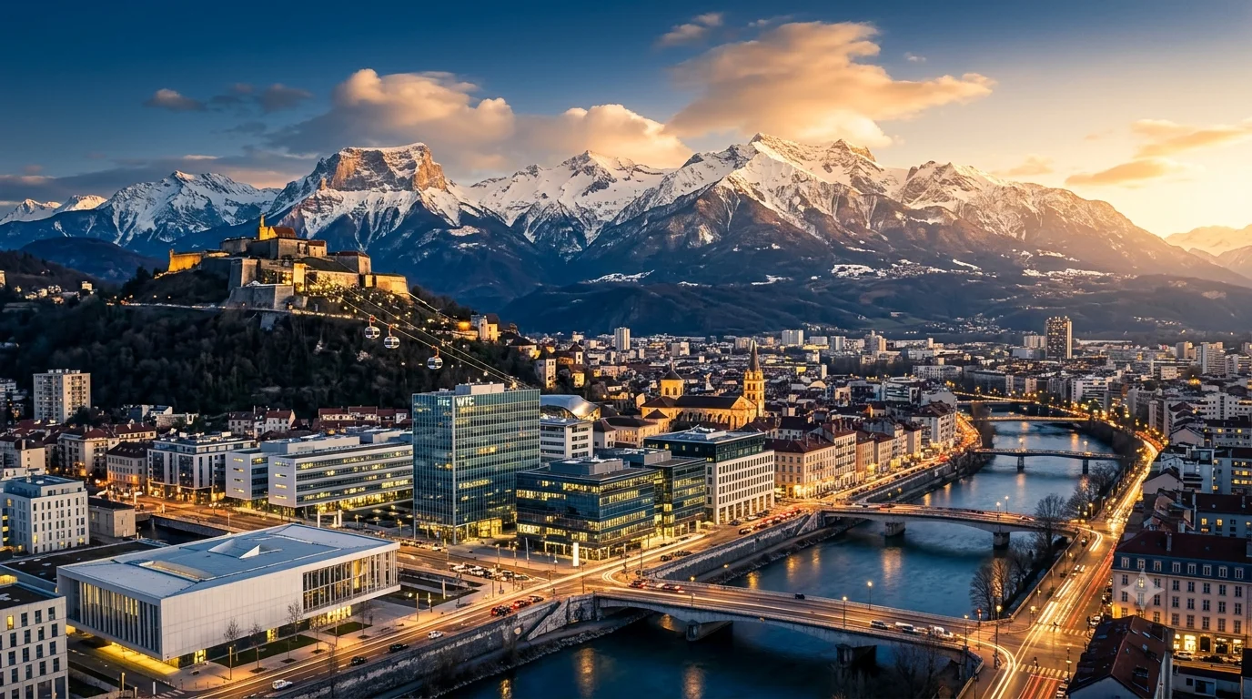 Secteur d'intervention BIP SERVICES PUBLICITÉ Grenoble Isère